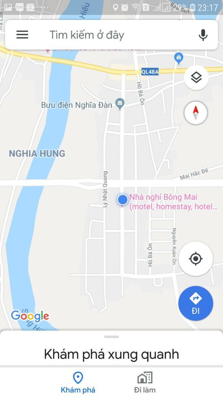 Bong Mai Motel Lang Duong Eksteriør bilde